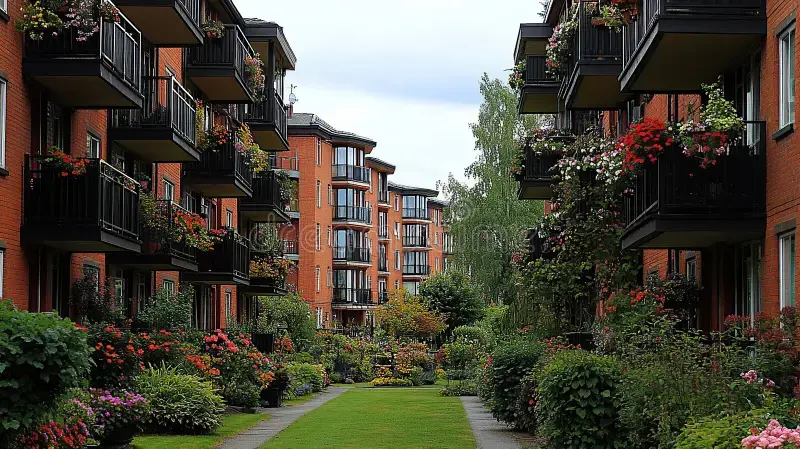 urban-garden-apartment-complex-398762022